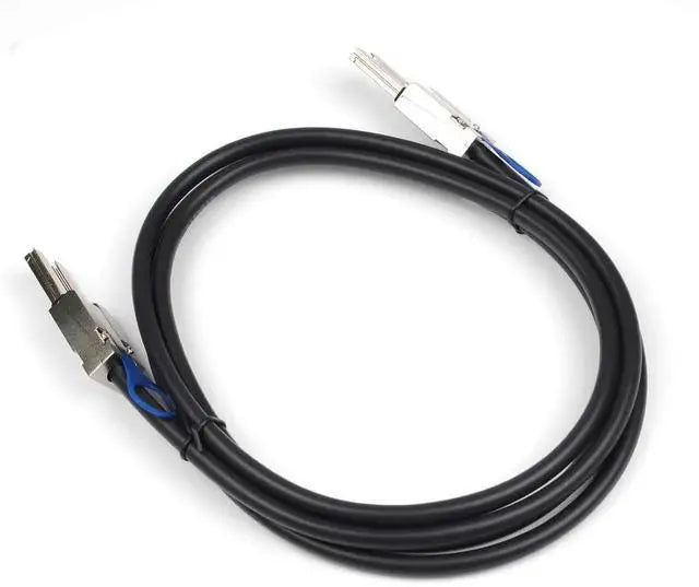 Alt view image 2 of 6 - 2PCS Mini SAS26P SFF-8088 to SFF-8088 2M 6.6 feet External Cable Attached SCSI