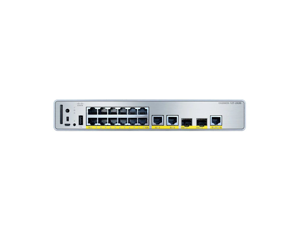 Switch Cisco C9200CX-12T-2X2G-E