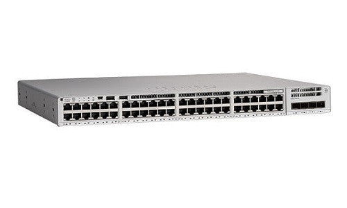 C9200L-48P-4G-E Cisco Catalyst 9200L Switch 48 Port PoE+, 4x1G Fixed Uplinks, Network Essentials (Refurb)