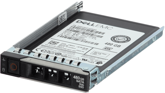 Image of Dell 480GB 6Gbps SATA Mix Use TLC 7mm 2.5 SSD SM883