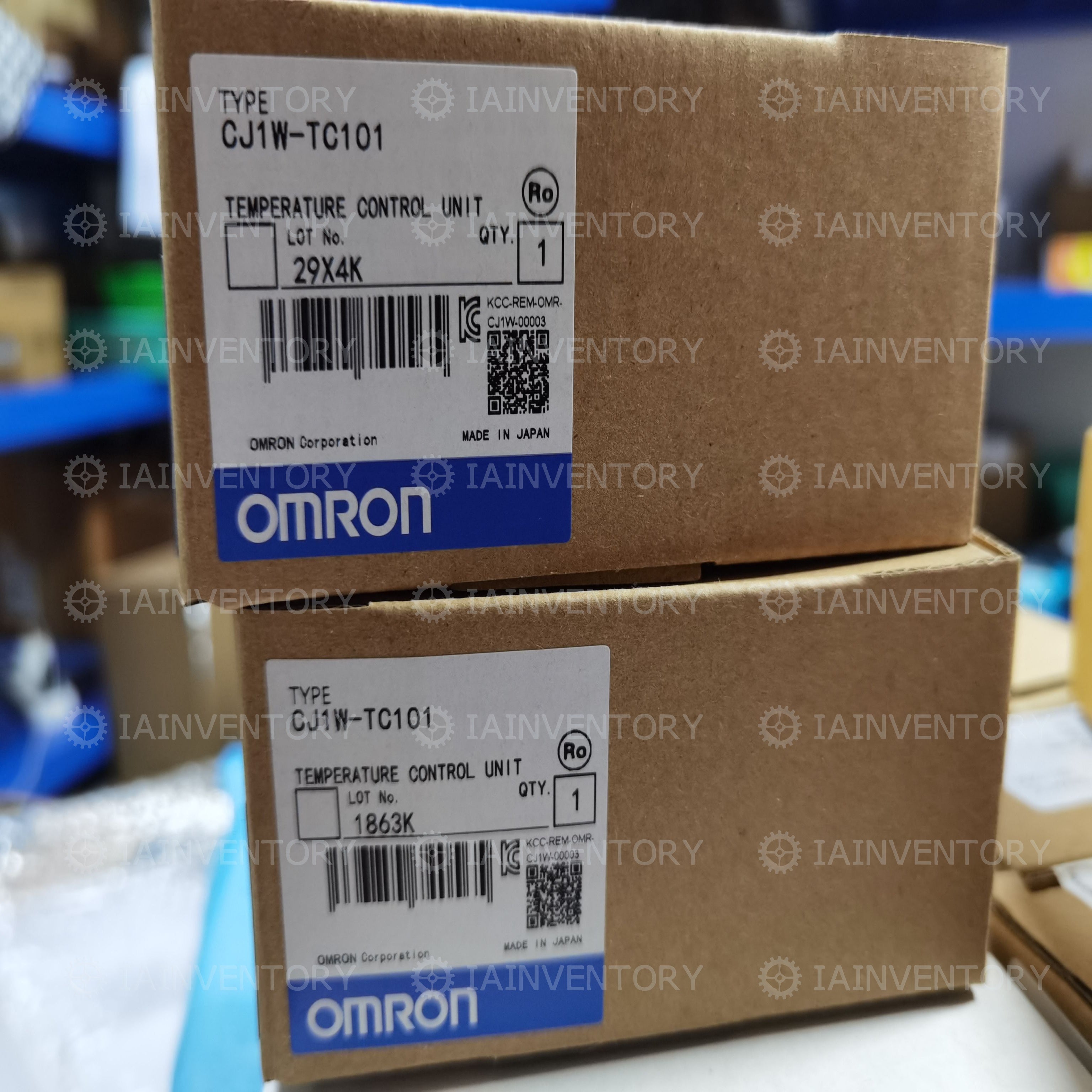 ONE OMRON Temperature Control Unit CJ1W-TC101 CJ1WTC101