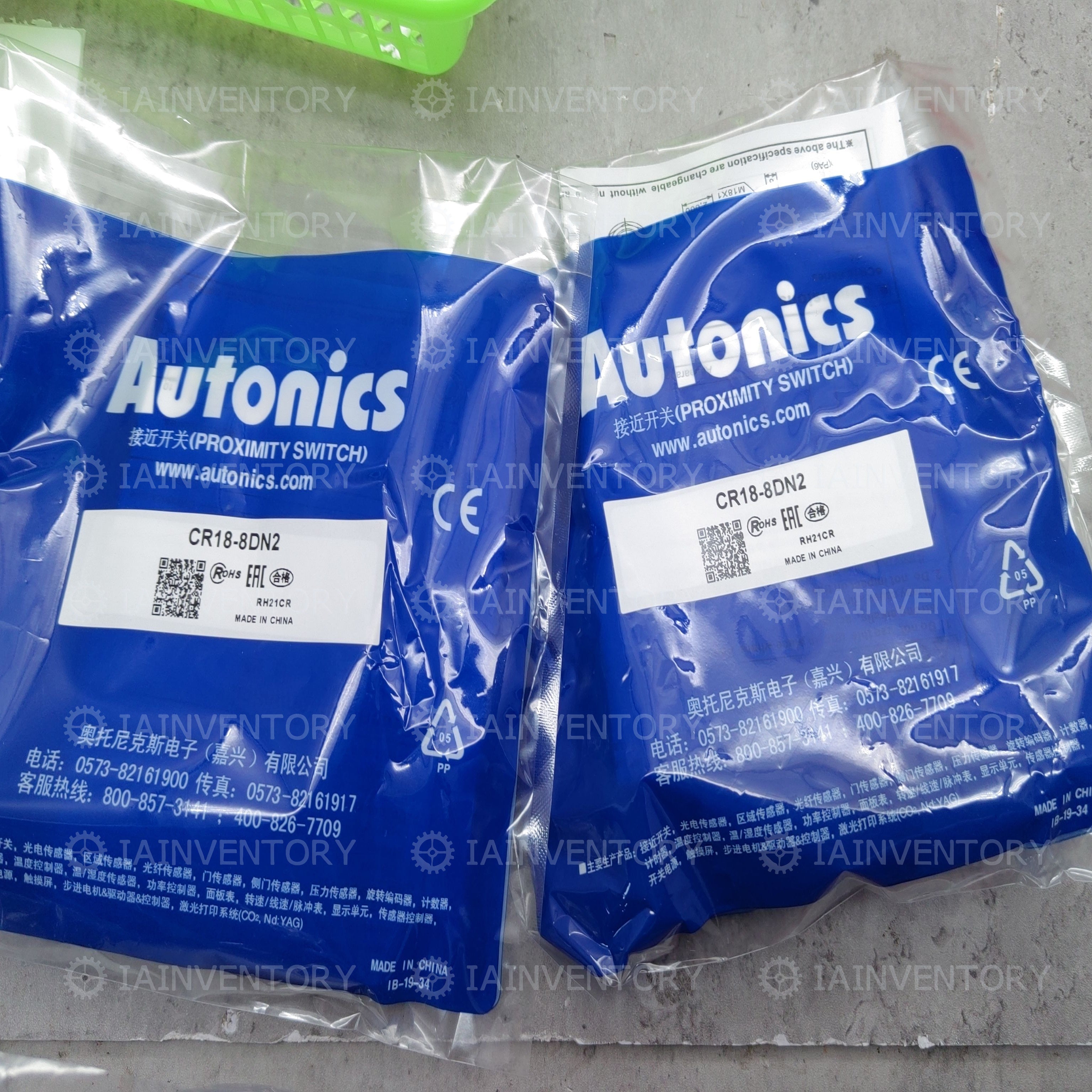 AUTONICS Proximity Sensors CR18-8DN2 (CR188DN2) M18