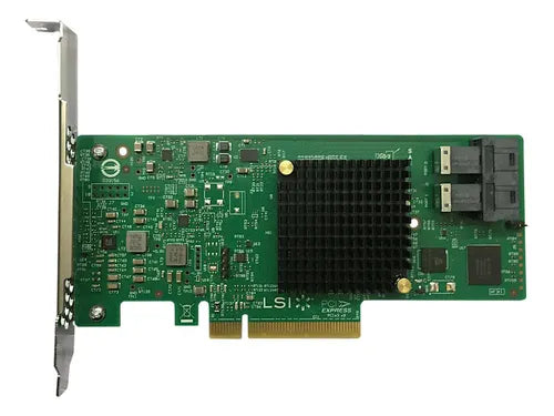 Broadcom Sas 9300-8i Placa e Adaptador de Interface Interno Sas,sata - Acessório (pcie, Sas,sata, 2 X Mini Sas Hd Sff8643, Verde, Cinza, 12 Gbit/s, Lsi Sas3008)