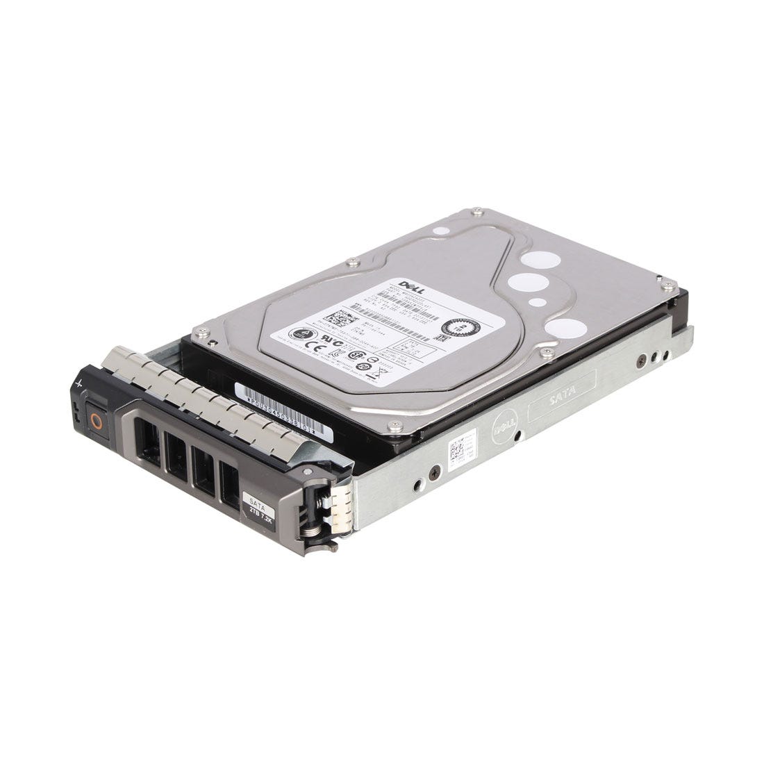 Disco rígido Enterprise Serial ATA de 3,5 polegadas e 2 TB compatível com Dell (7200 RPM) com bandeja para servidores PowerEdge R310, R320, R410, R415, R510, R515, R710, R320, R420, R520, R720 e R720xd.