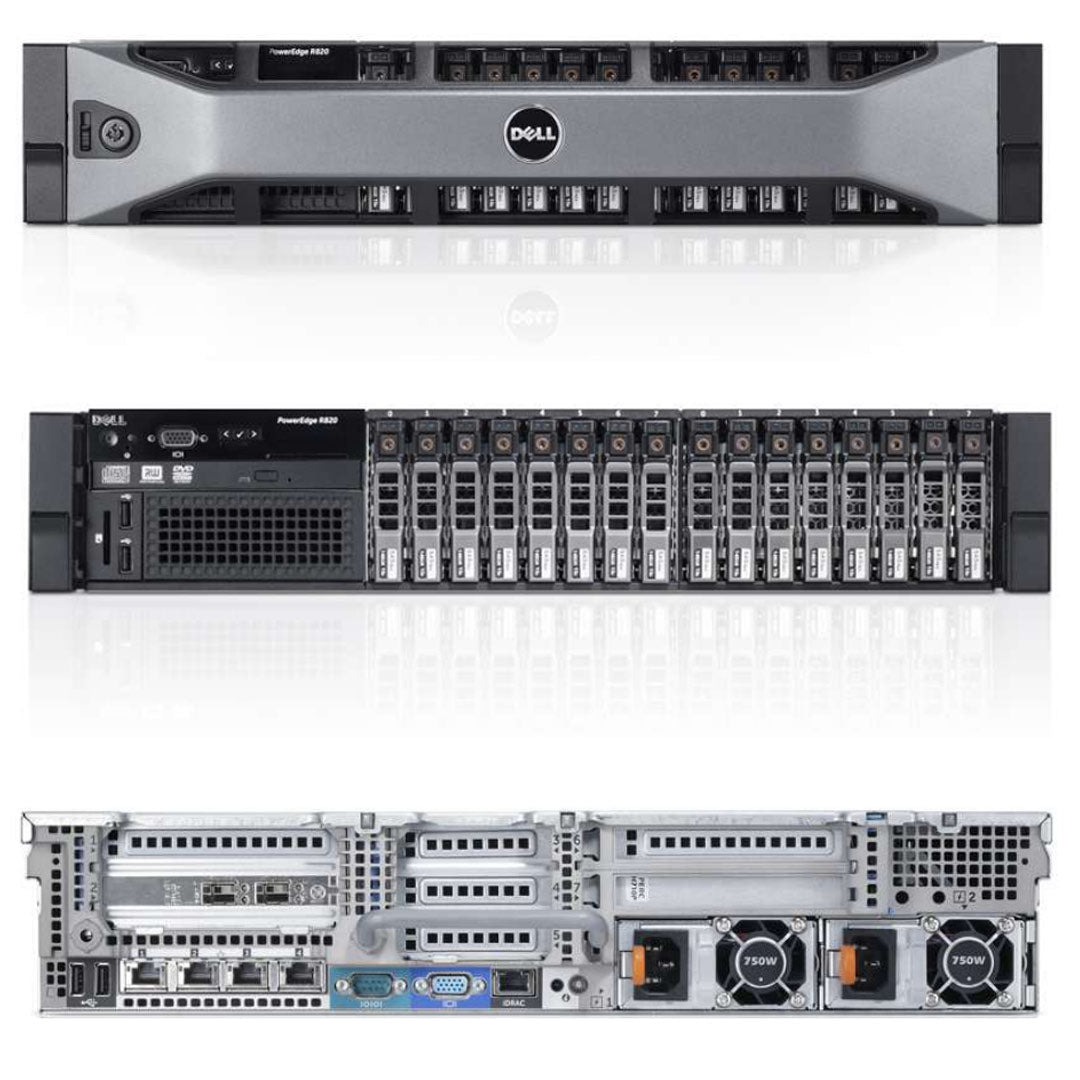 4x 2.5" Rack Chassis | Dell PowerEdge R820