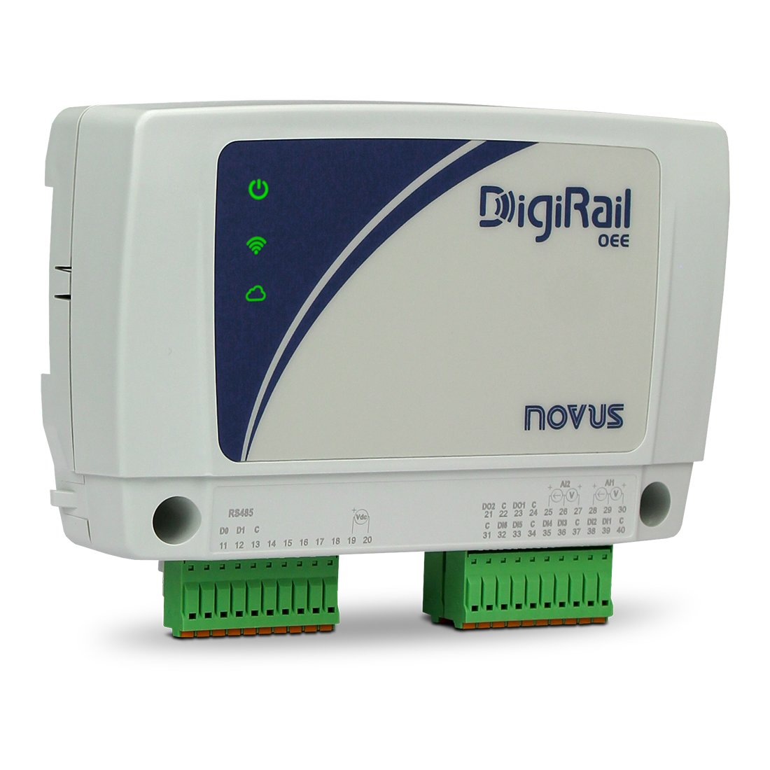 DigiRail-OEE  WiFi or Ethernet I/O Module