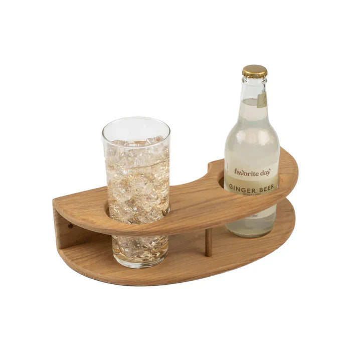 Whitecap 63218 Curved Two Drink Rack