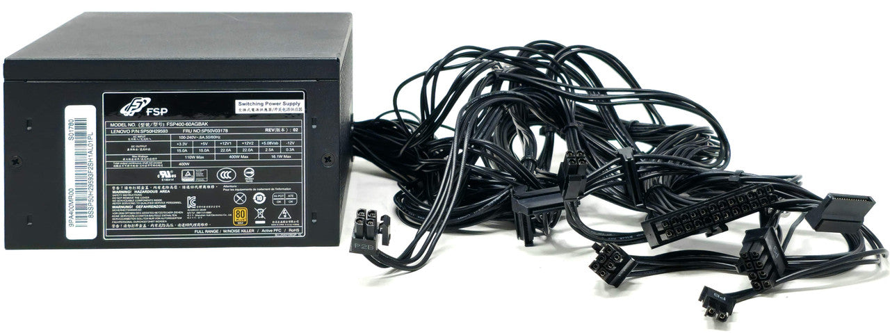 FSP400-60AGBAK - 400W Power Supply for Legion T5 T5-26 T5-28 T5-26AMR5 T5-26IOB6 T5-28ICB05