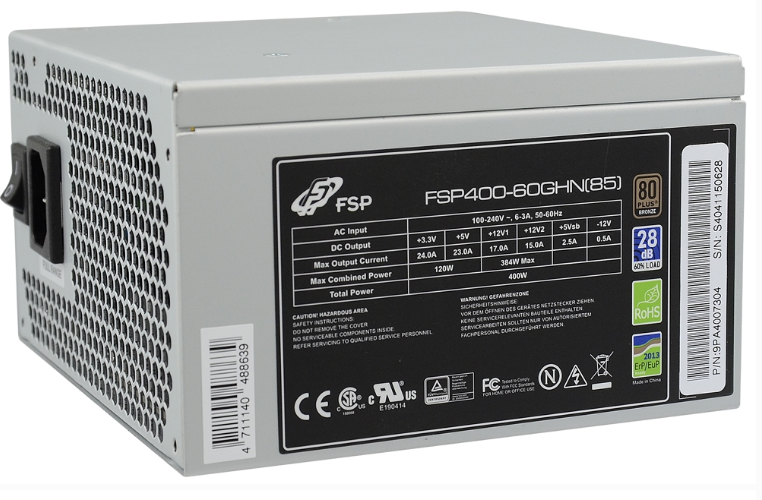 FSP GROUP INC FSP400-60GHN SERVER - POWER SUPPLY 400W, FSP400-60GHN(85) - Image 2