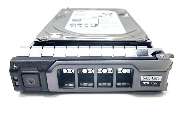 400-AHJD Dell 8TB SAS 7.2k 3.5" 12G 512e Hard Drive