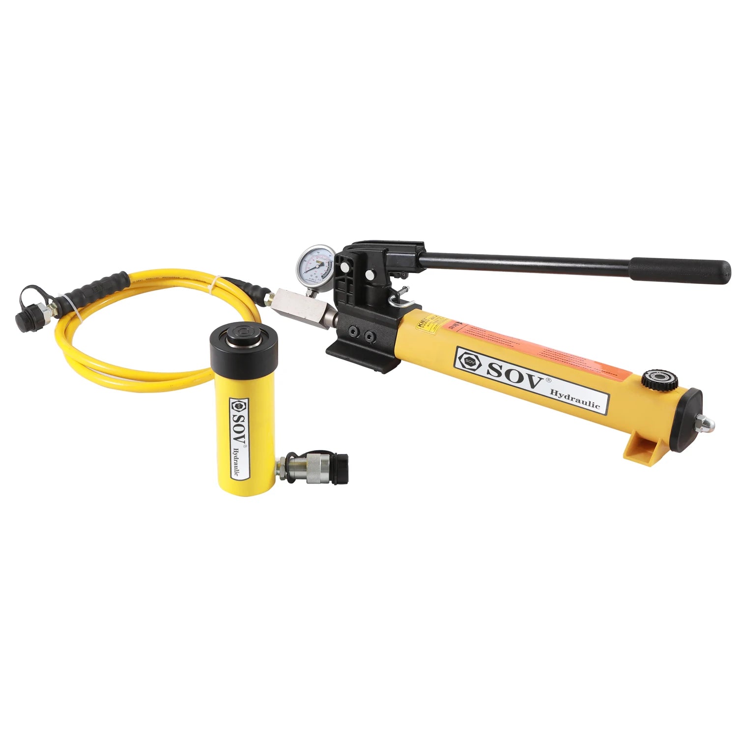 Portable 2-Speed 700Bar Hydraulic Hand Pump Customizable Single Action for Machining Applications