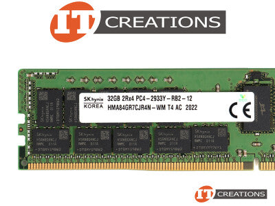 SK HYNIX 32GB PC4-23466Y-R DDR4-2933Y-R REGISTERED ECC 2RX4 CL21 288 PIN 1.20V MEMORY MODULE ( PC4-2933Y-R (HMA84GR7CJR4N-WM
