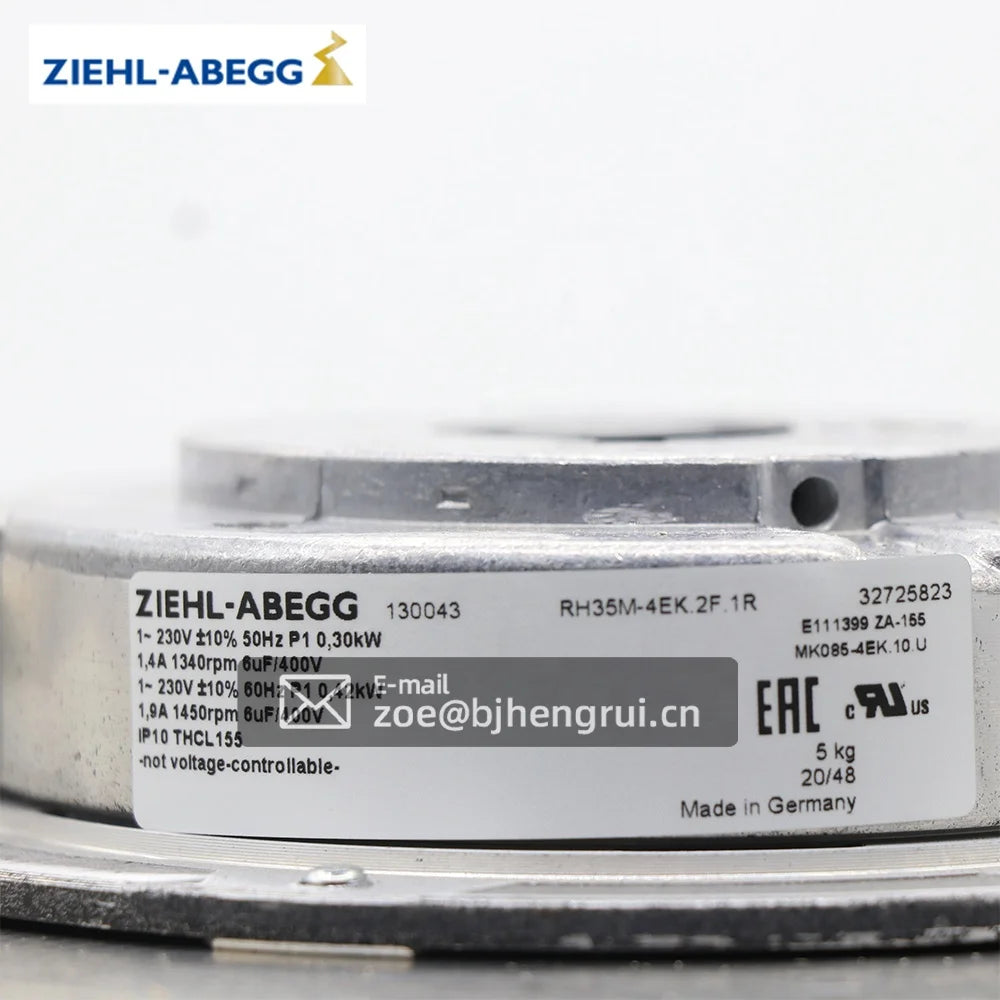 Ziehl-abegg RH35M-4EK.2F.1R  RB4C-355/170K R4E355-RM03-05 R3G355-RB03-10 R8 1.4A 230V AC 300W ACS800R8 ABB Inverter Cooling Fan