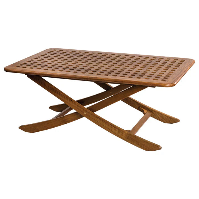 Whitecap 63056 Grate Top Adjustable Folding Table