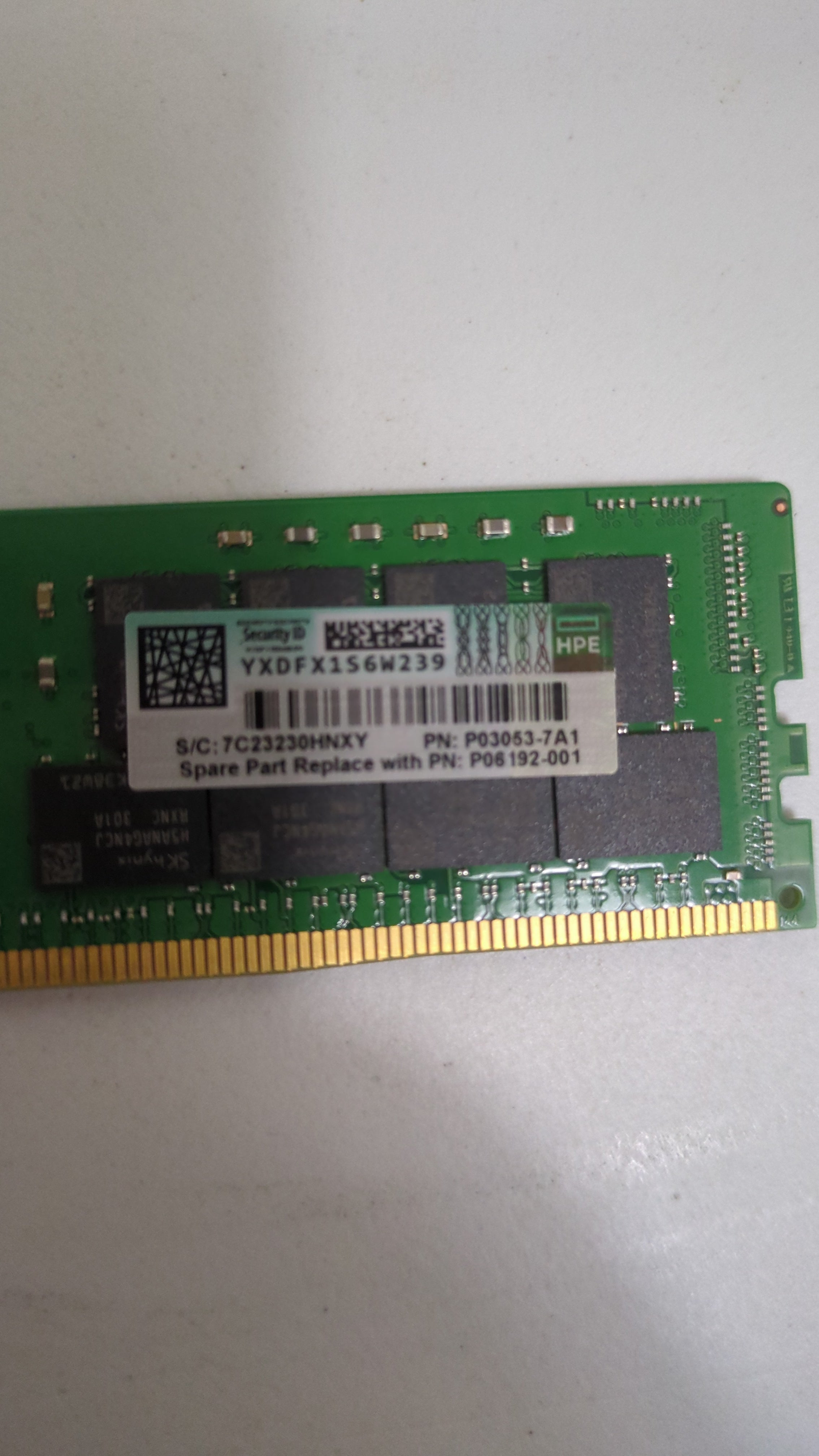 Hynix HMAA8GR7CJR4N-XN 64GB RDIMM - Side View | Alo Tech Solutions