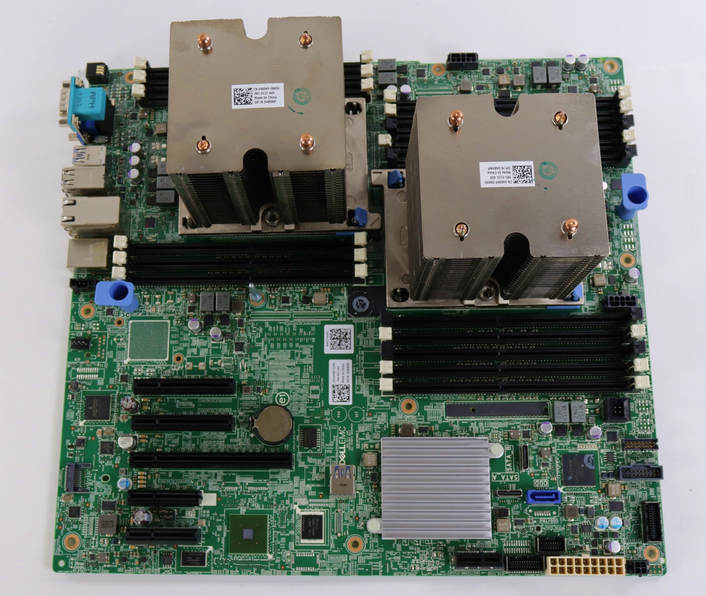 Placa-mãe para servidor Dell EMC PowerEdge T440 LGA3647 DDR4 2KM69 com dissipadores de calor 489KP