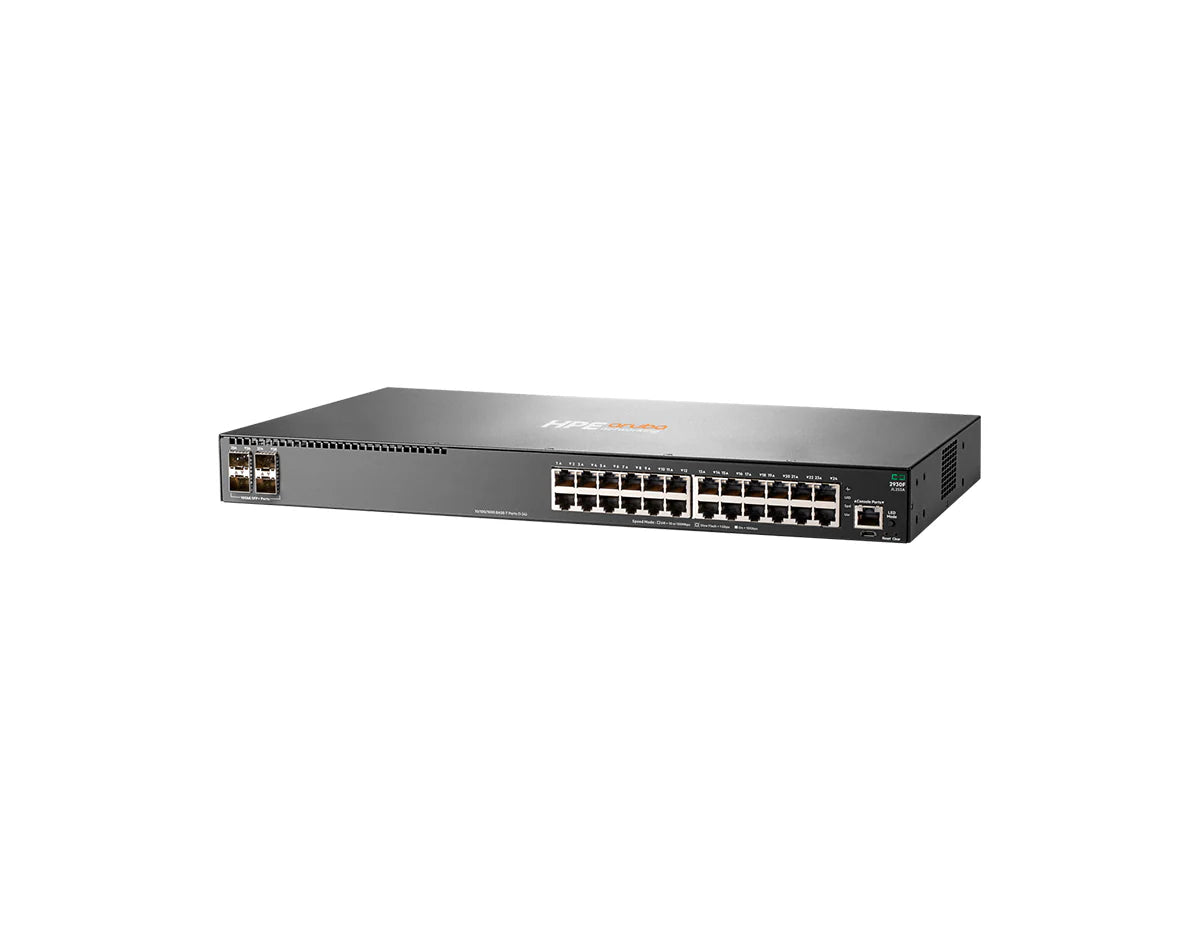 HPE Aruba Networking JL259A 2930F 24G 4SFP Switch