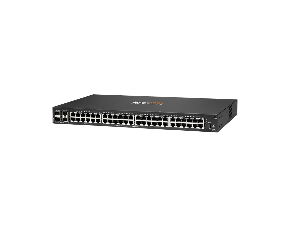 HPE Aruba Networking JL676A CX6100 48G Switch 4SFP+