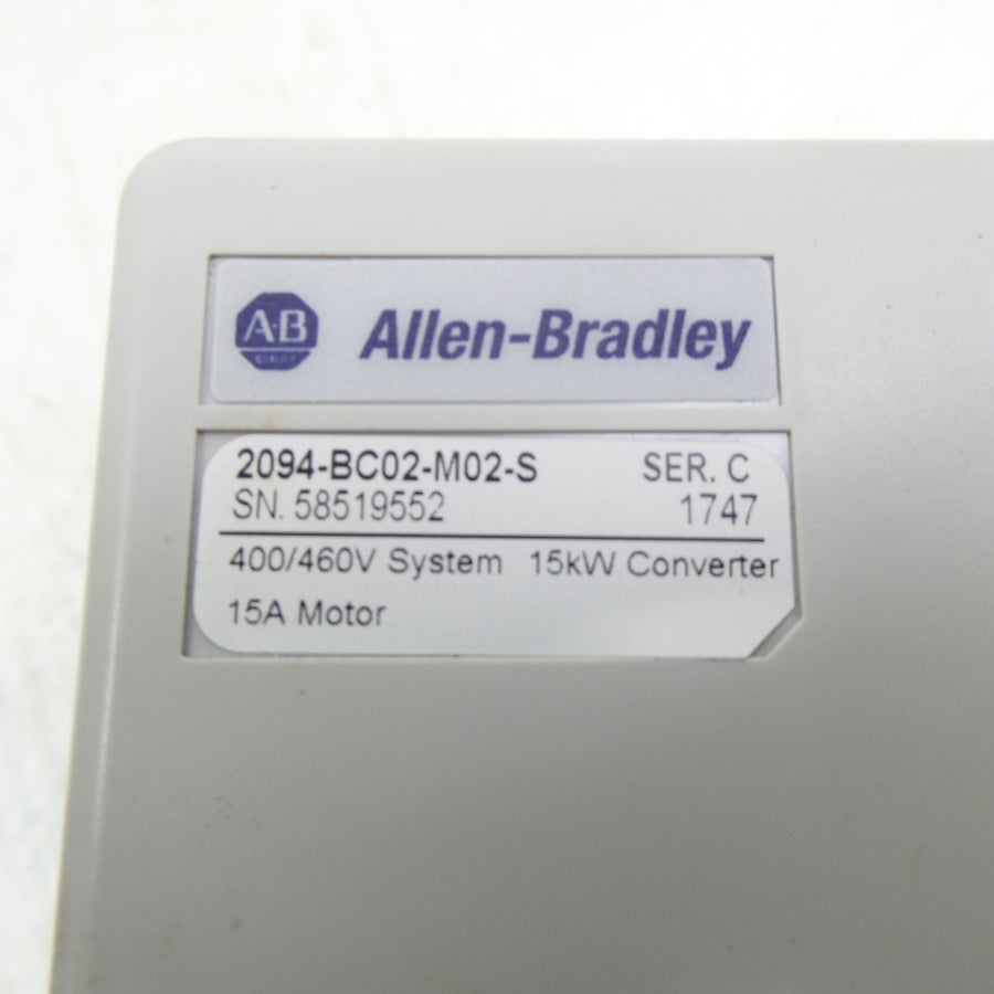 ALLEN BRADLEY 2094-BC02-M02-S SER. C 400/460V NSNP