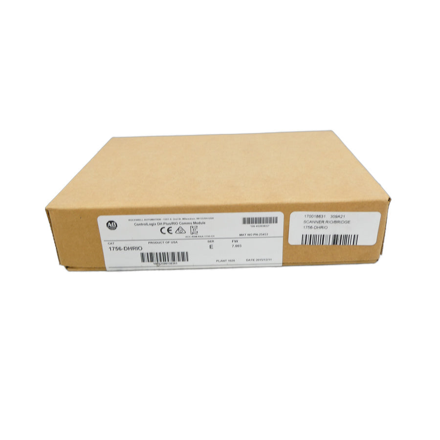 ALLEN BRADLEY 1756-DHRIO SER. E F/W 7.003 DATE: 2015 NSFS