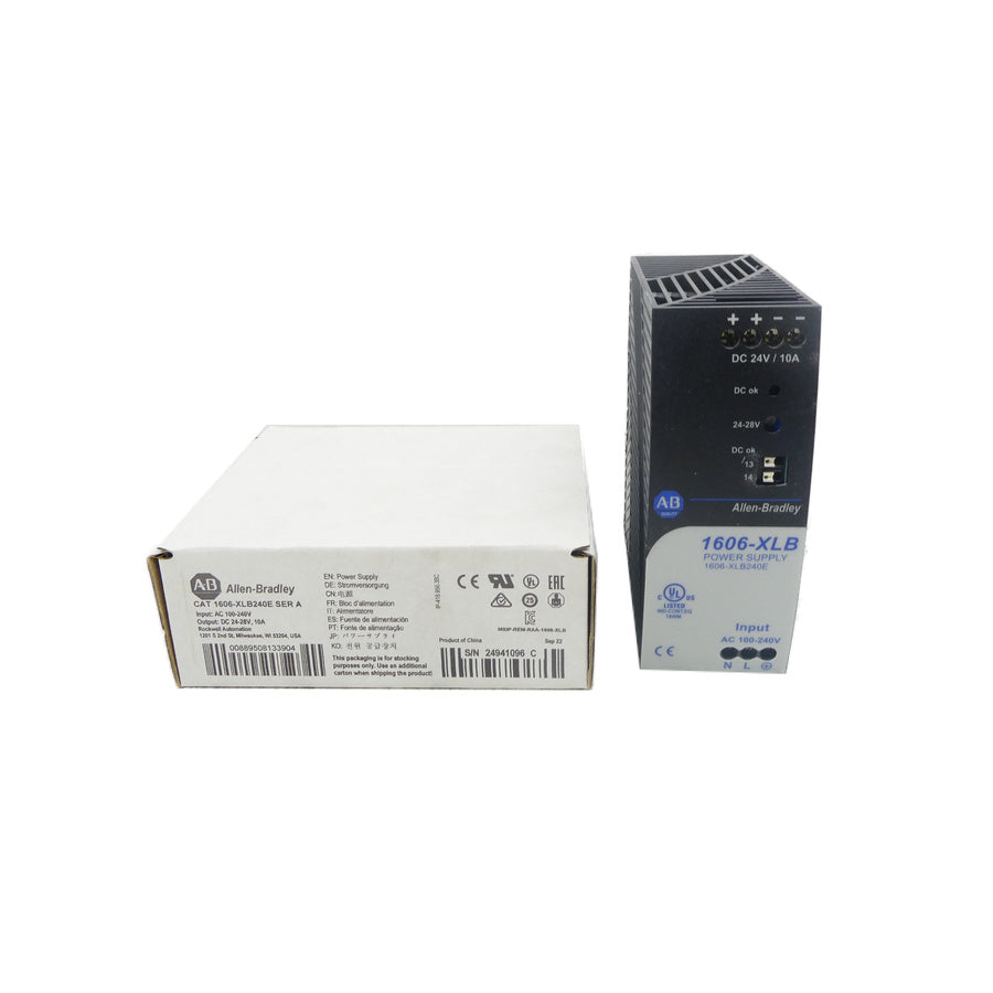 ALLEN BRADLEY 1606-XLB240E SER. A 100-240VAC 2.7-1.2A NSMP