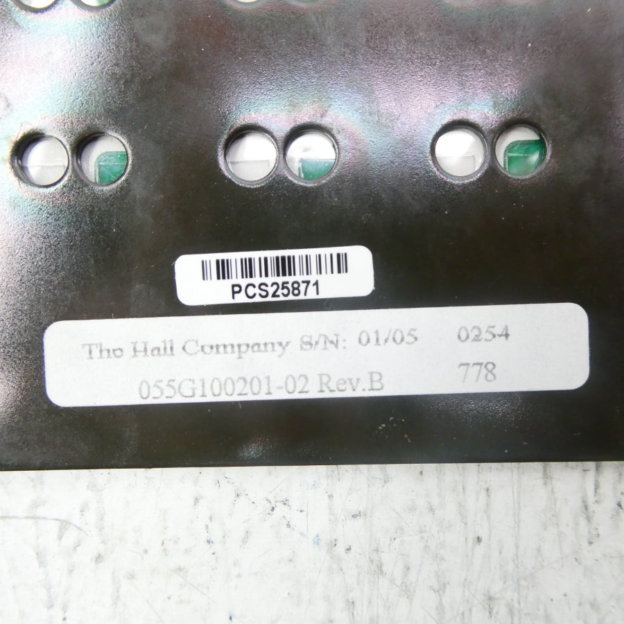 THE HALL COMPANY 055G100201-02 REV. B NSNP