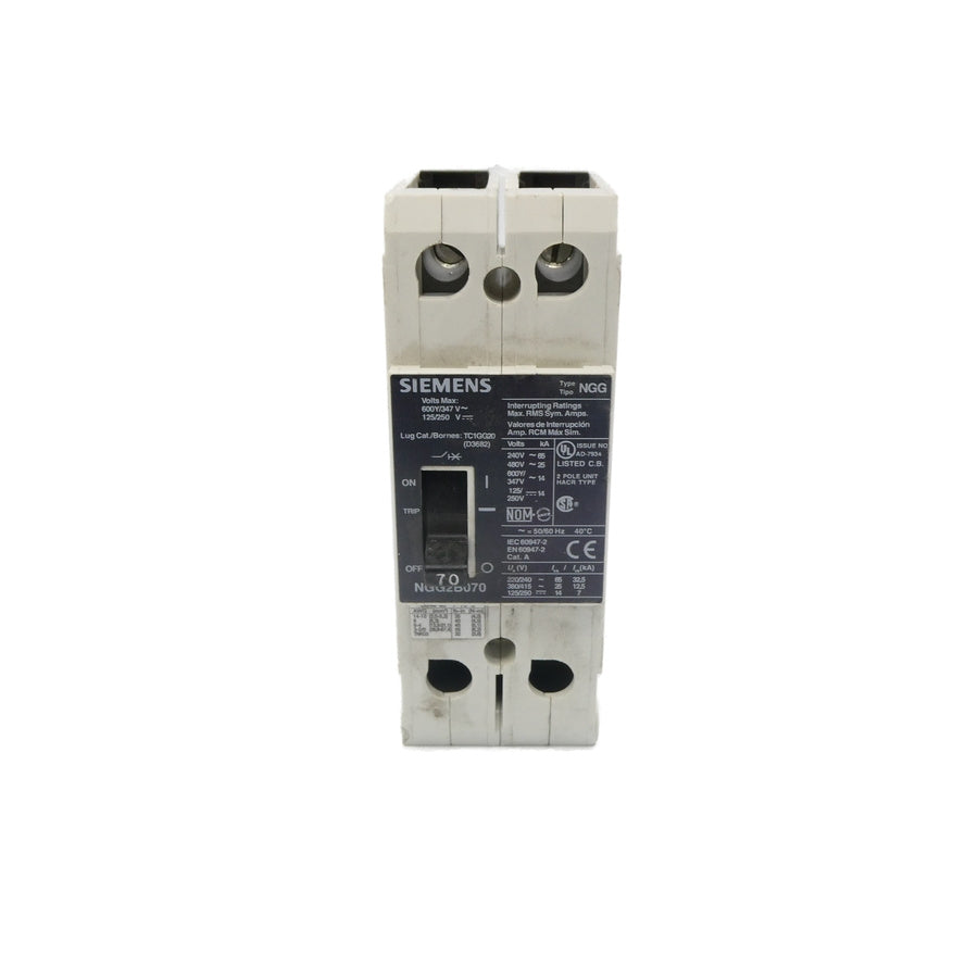 SIEMENS NGG2B070 125/250V 70A NSNP