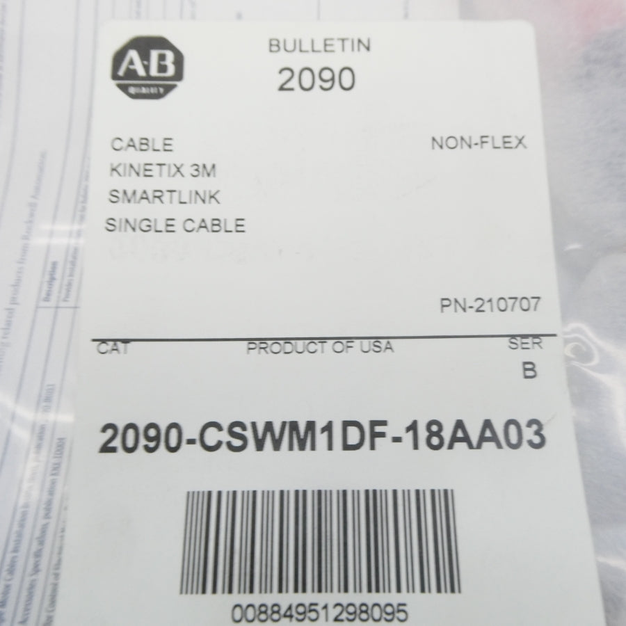 ALLEN BRADLEY 2090-CSWM1DF-18AA03 SER. B NSMP