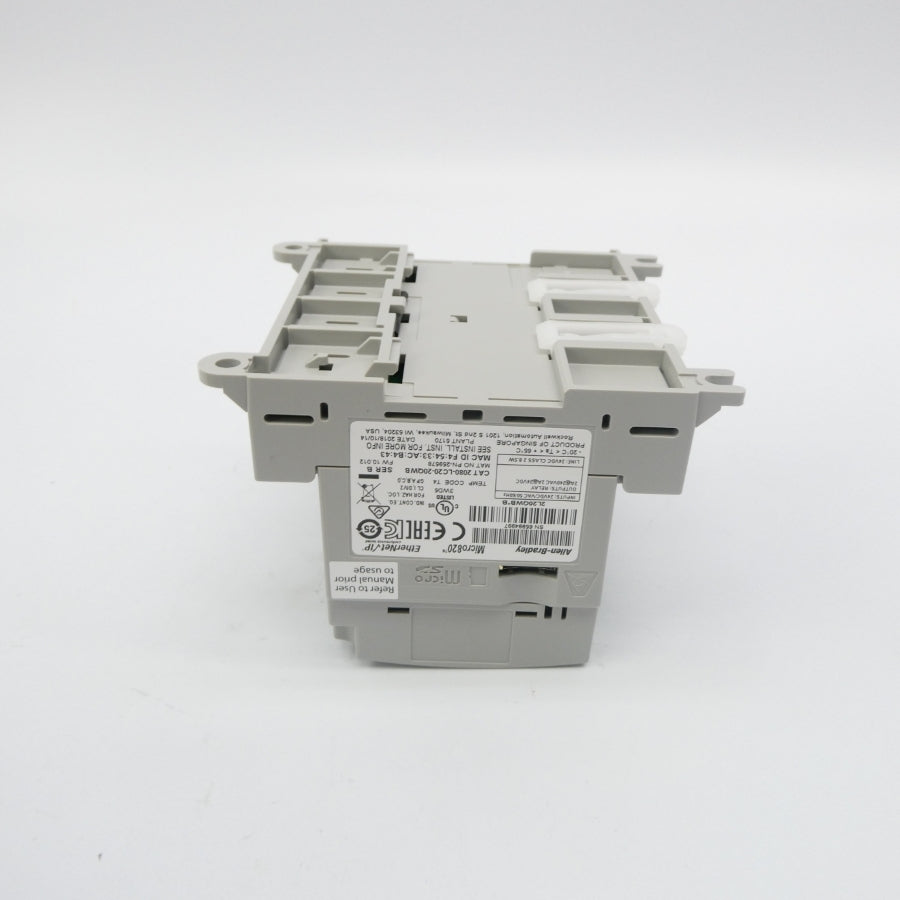 ALLEN BRADLEY 2080-LC20-20QWB SER. B F/W 10.012 24VAC/DC NSMP