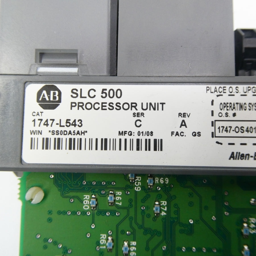 ALLEN BRADLEY 1747-L543 SER. C F/W 10 REV. A (NO DOOR/KEY) NSNP