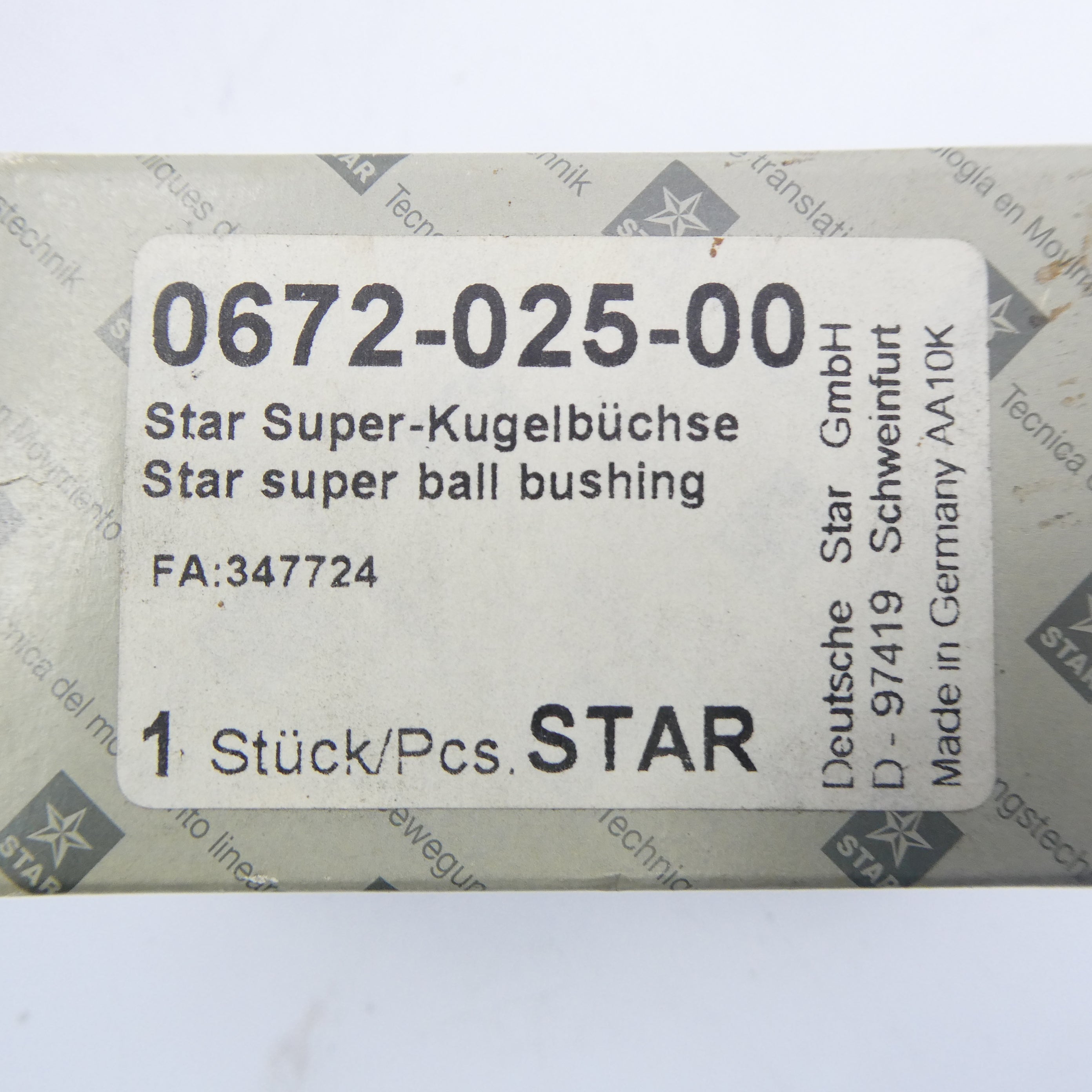 STAR 0672-025-00 NSMP