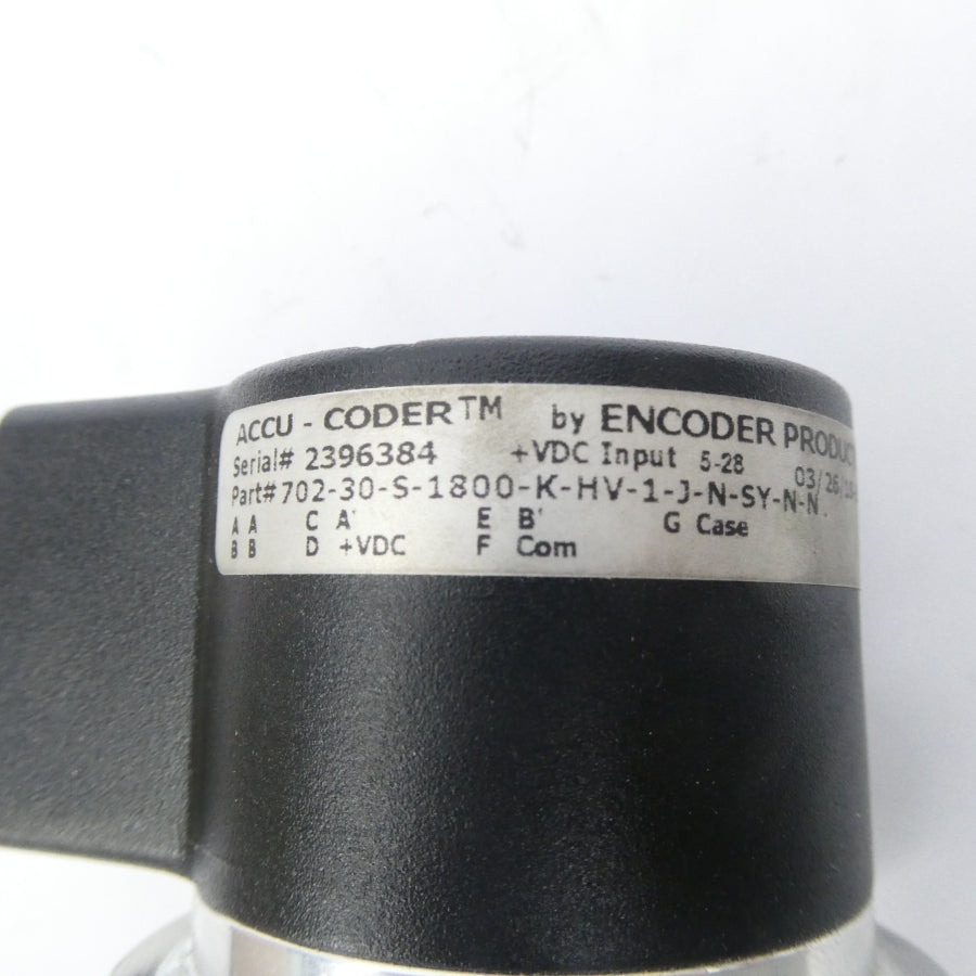 ACCU-CODER 702-30-S-1800-K-HV-1-J-N-SY-N-N 5-28VDC NSNP