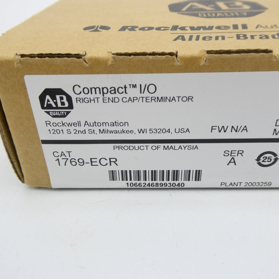 ALLEN BRADLEY 1769-ECR SER. A DATE: 2018 NSFS