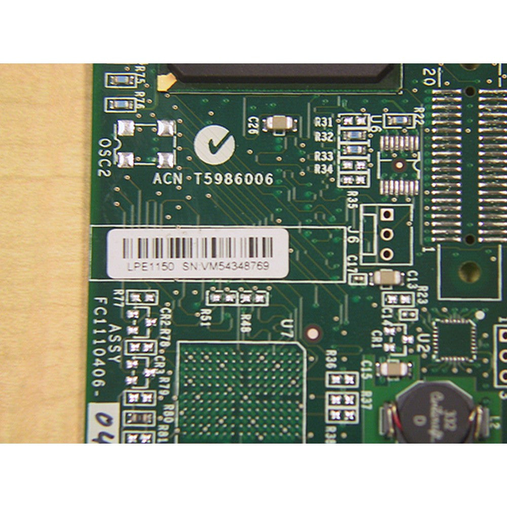 Emulex LightPulse 4Gb/s HBA Fibre Channel Card PCI-E LPe1150-E
