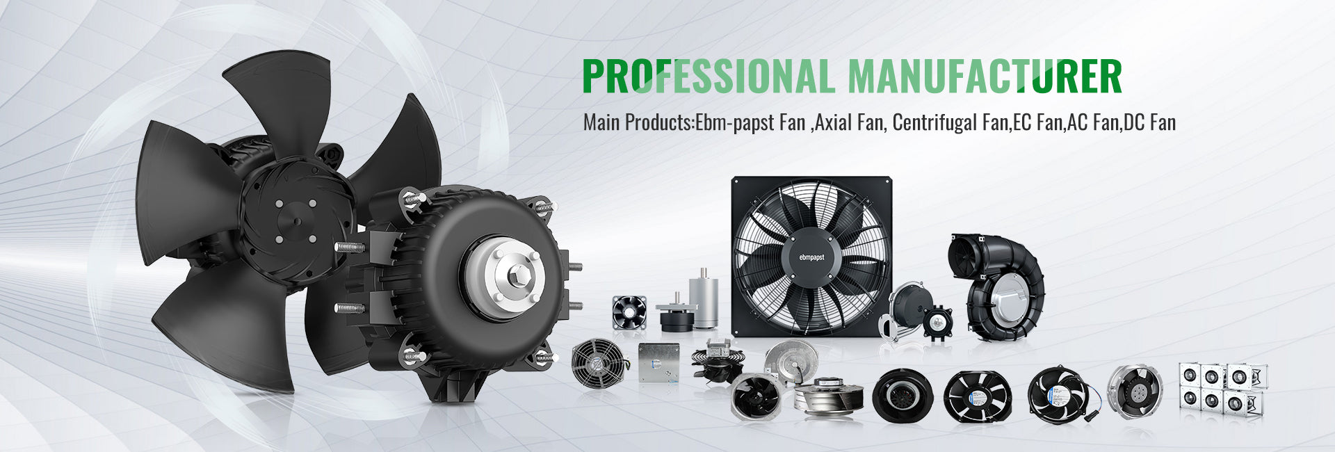 Ebmpapst Fan, Axial Fan, Centrifugal Fan, EC Fan, AC Fan, DC Fan