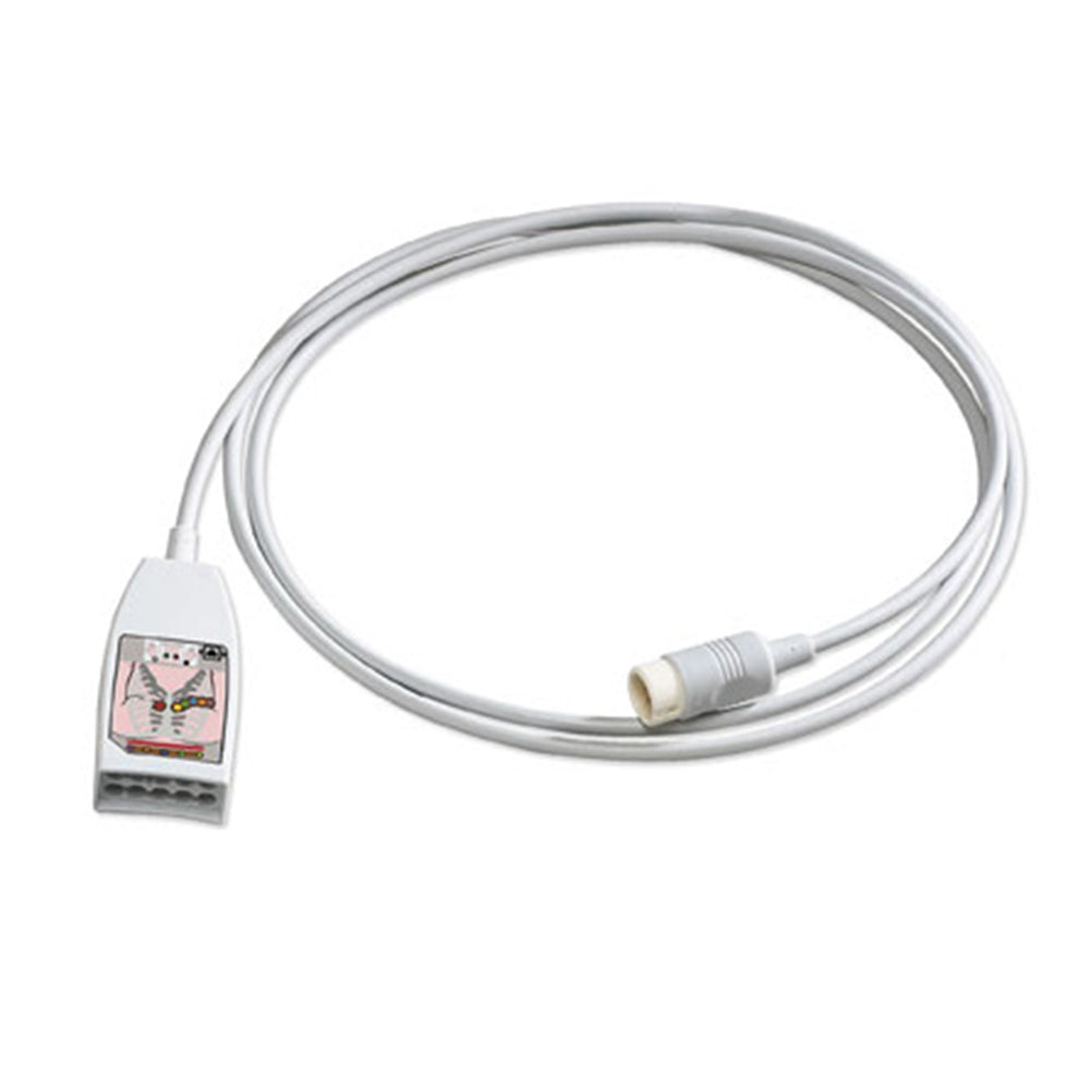 Hewlett Packard Philips 10 Lead ECG Trunk Cable (M1663A, AAMI & IEC)