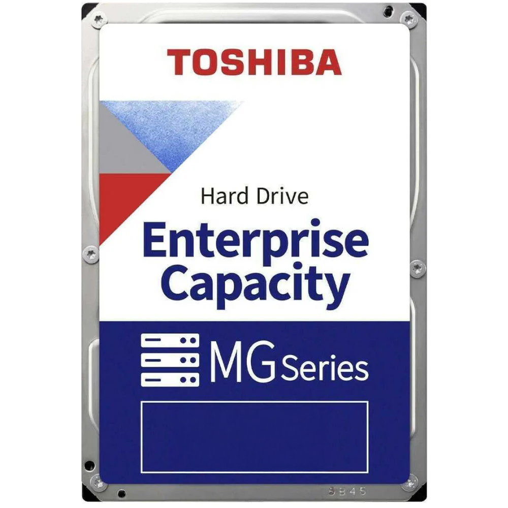 Toshiba MG06 MG06SCA800E 8TB 7.2K RPM SAS 12Gb/s 512e 3.5in Recertified Hard Drive