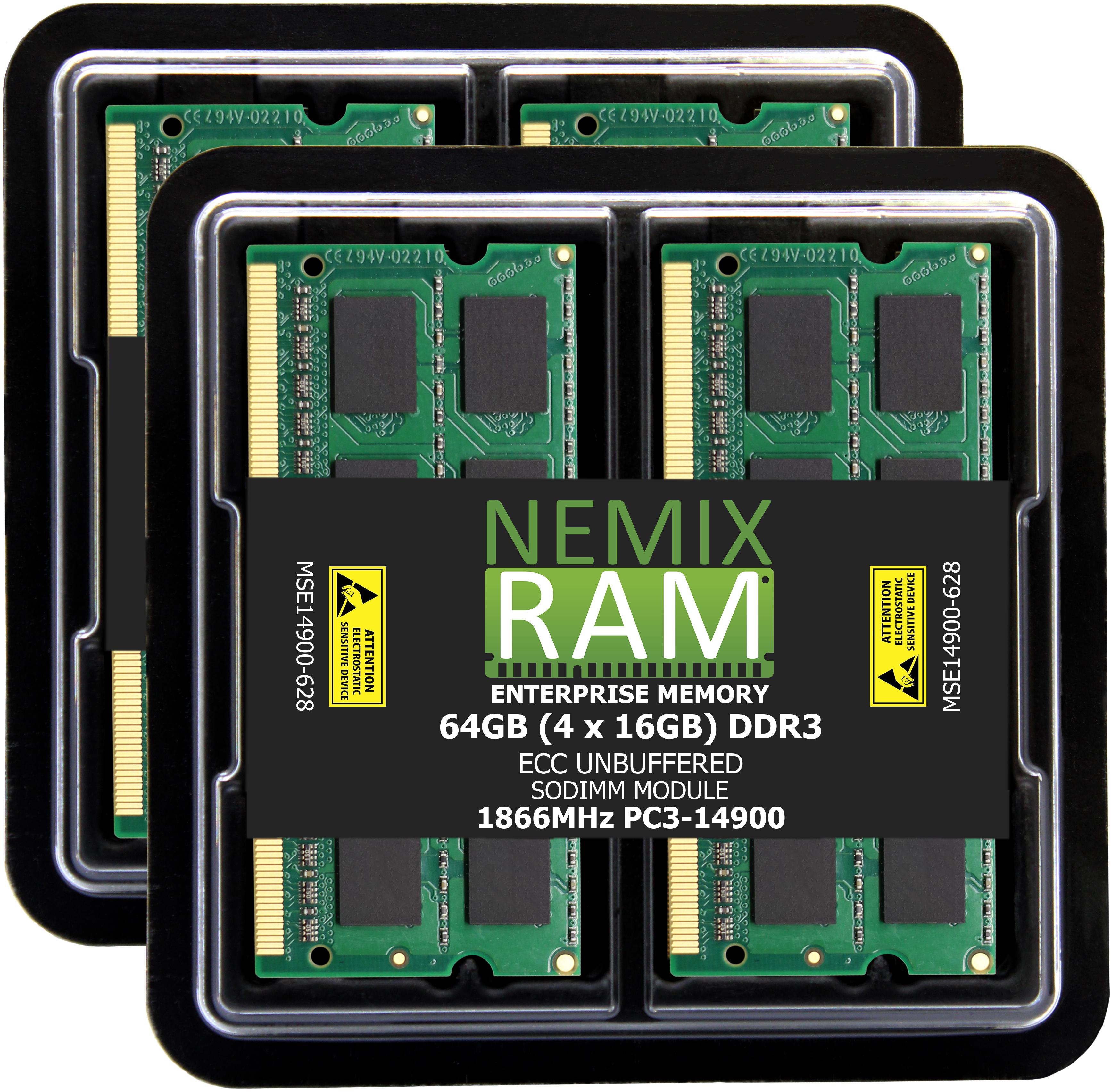 DDR3 1866MHZ PC3-14900 ECC SODIMM 2RX8
