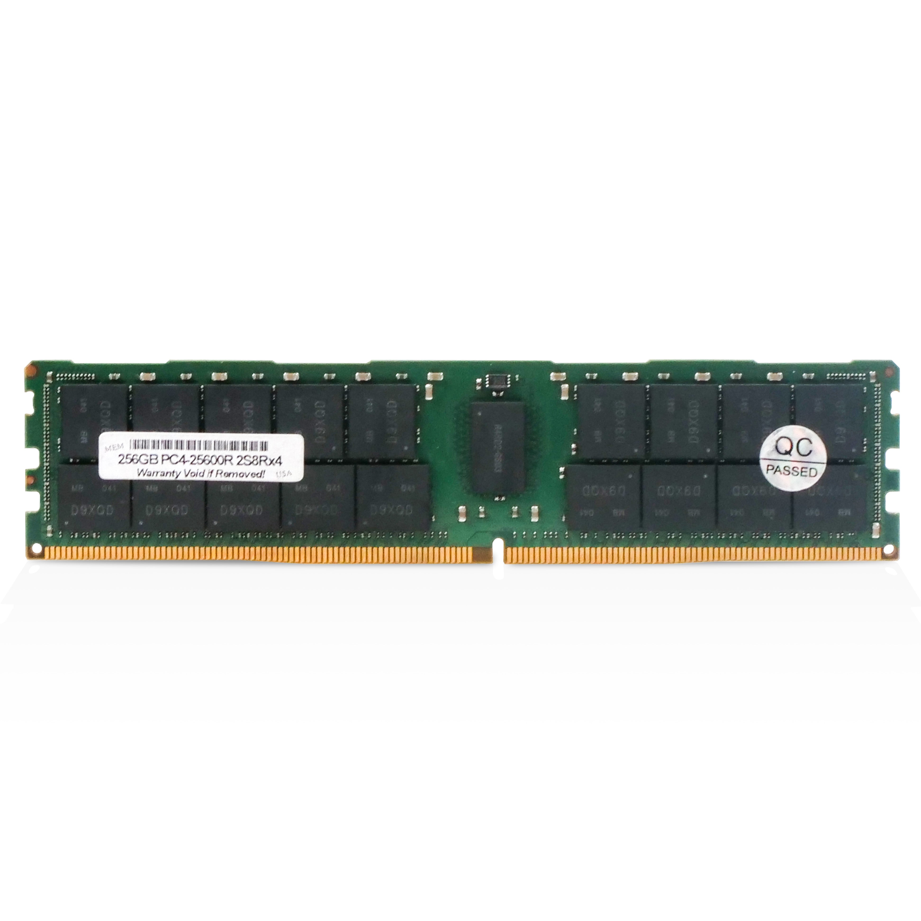 Micron MTA144ASQ32G72PSZ 256GB DDR4 3200MHz RDIMM ECC Server RAM PC4-25600R Refurbished Memory