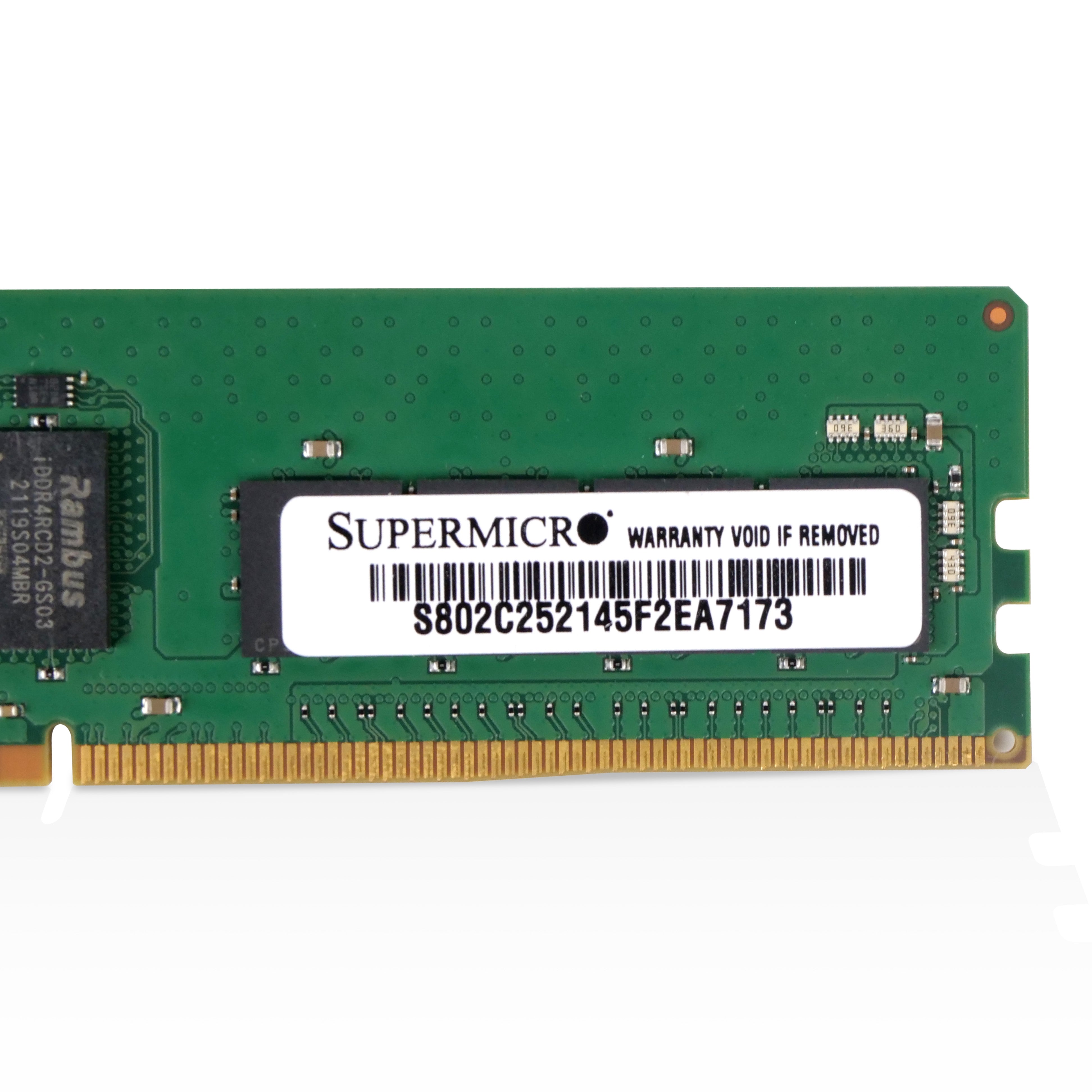 Micron/SUPERMICRO MTA18ASF4G72PDZ-3G2 32GB DDR4 3200MHz RDIMM ECC Server RAM (PC4-3200AA) Seller Refurbished