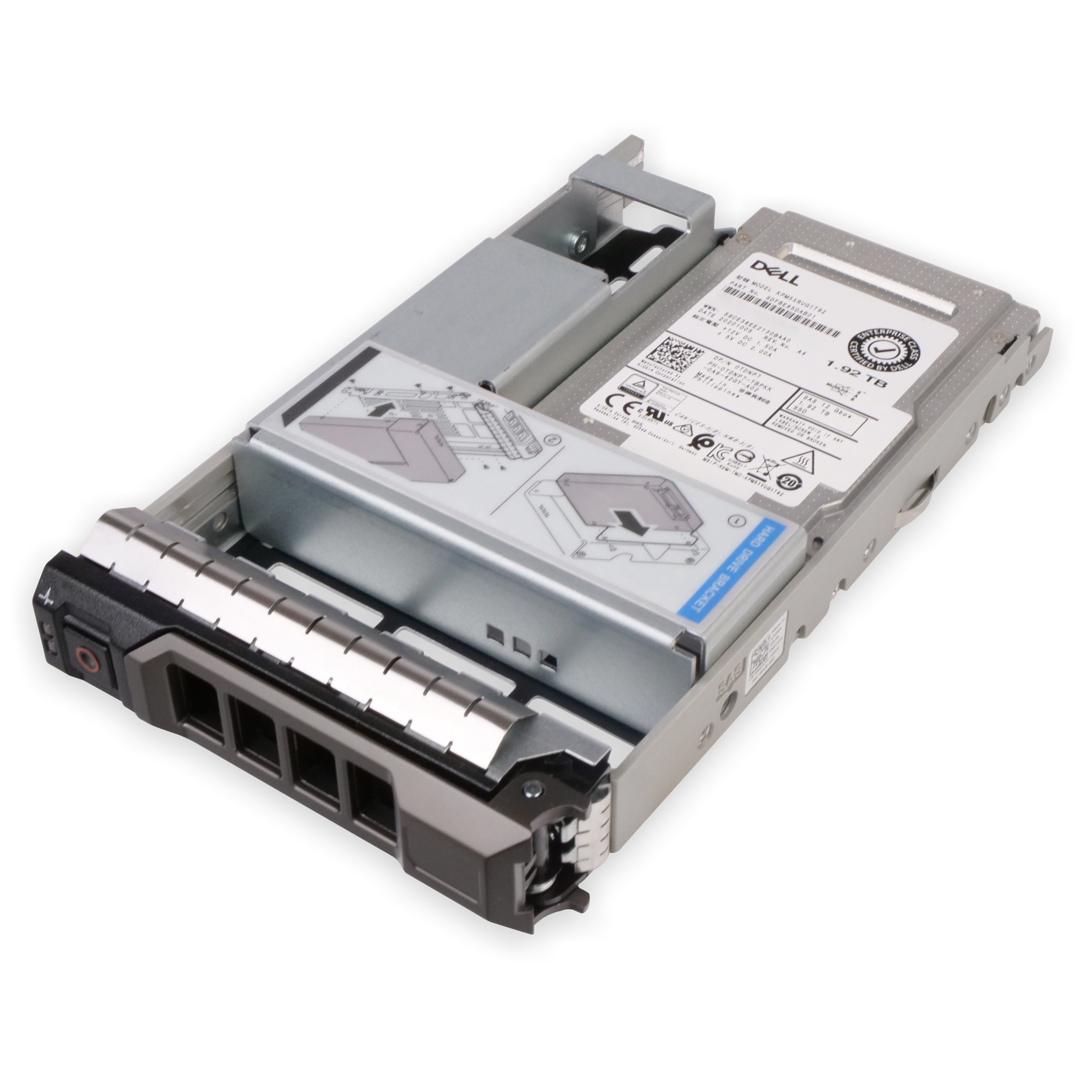 Dell G13 0TDNP7 1.92TB 1 DWPD SAS 12Gb/s Read Intensive 3D TLC Hybrid 2.5in SSD