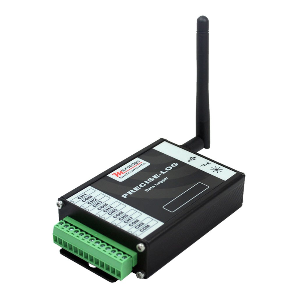 PL-TW Eight Channel WiFi Thermocouple Data Logger Part of the Precise Log Family