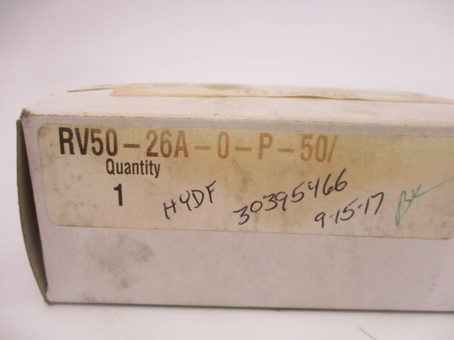 HYDRAFORCE RV50-26A-0-P-50 NSMP