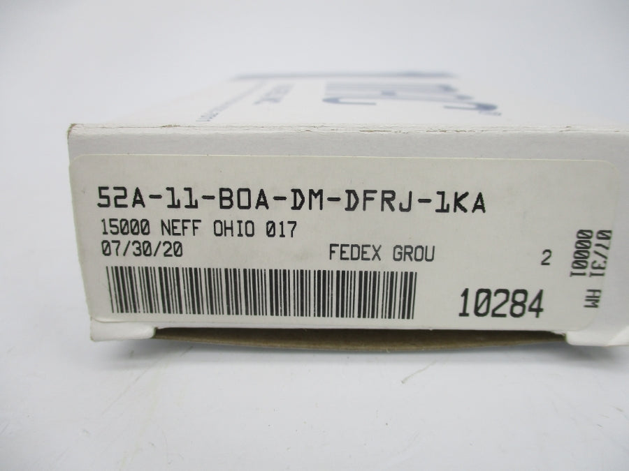 MAC 52A-11-BOA-DM-DFRJ-1KA 12VDC 20-120PSI NSMP