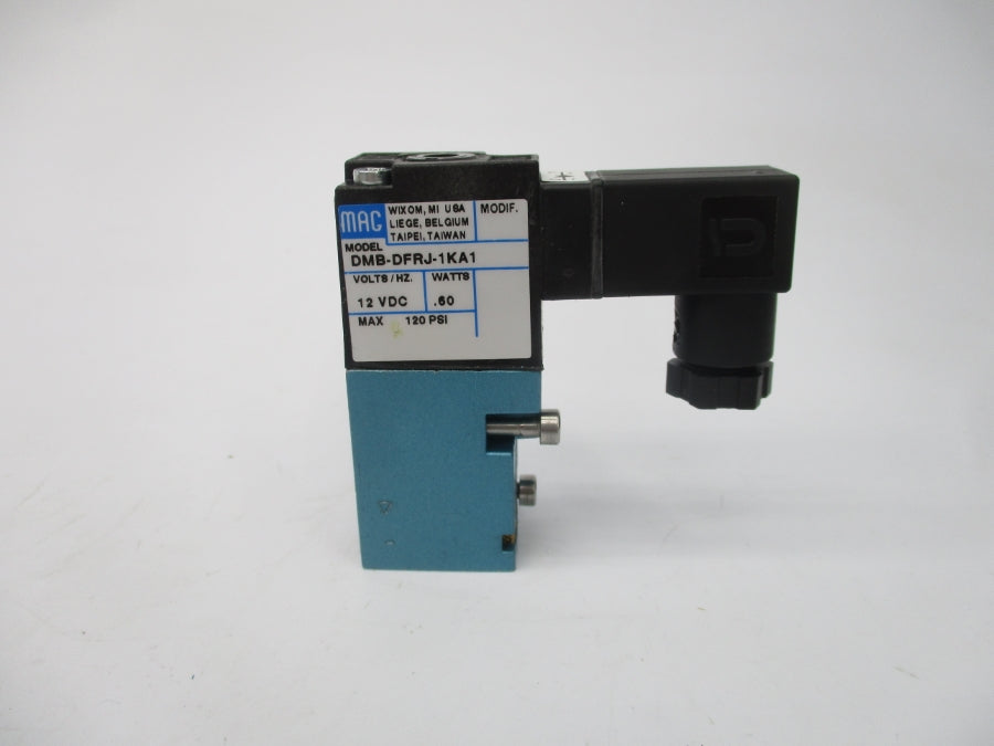 MAC DMB-DFRJ-1KA1 12VDC 120PSI NSMP