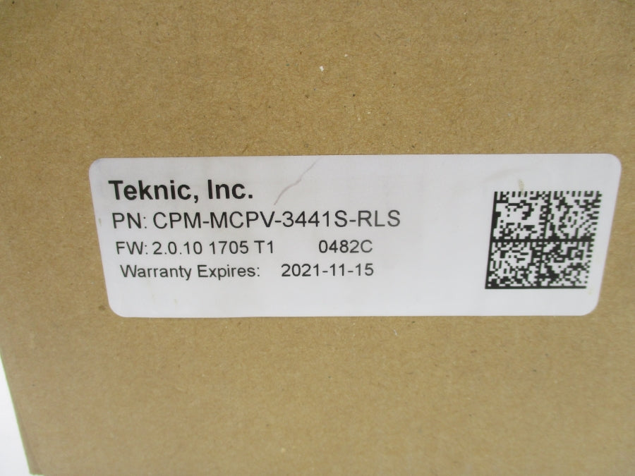 TEKNIC CPM-MCPV-3441S-RLS F/W 2.0.10 24-75VDC 10A NSMP