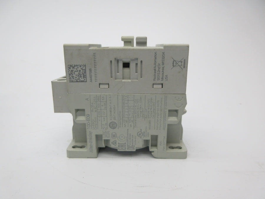 ALLEN BRADLEY 100-E09KJ10 SER. A 24V NSNP