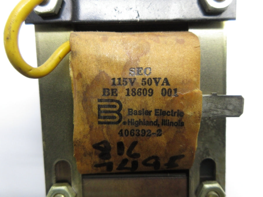 BASLER ELECTRIC BE18609001 115V NSNP