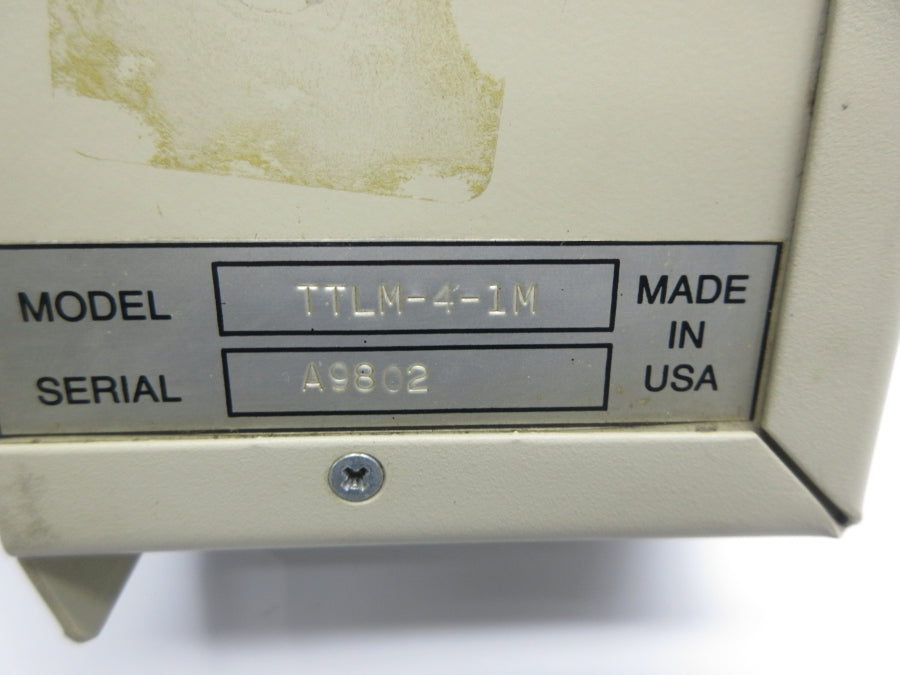 TOLEDO TRANSDUCERS TTLM-4-1M 115/220VAC .1/.05A NSNP