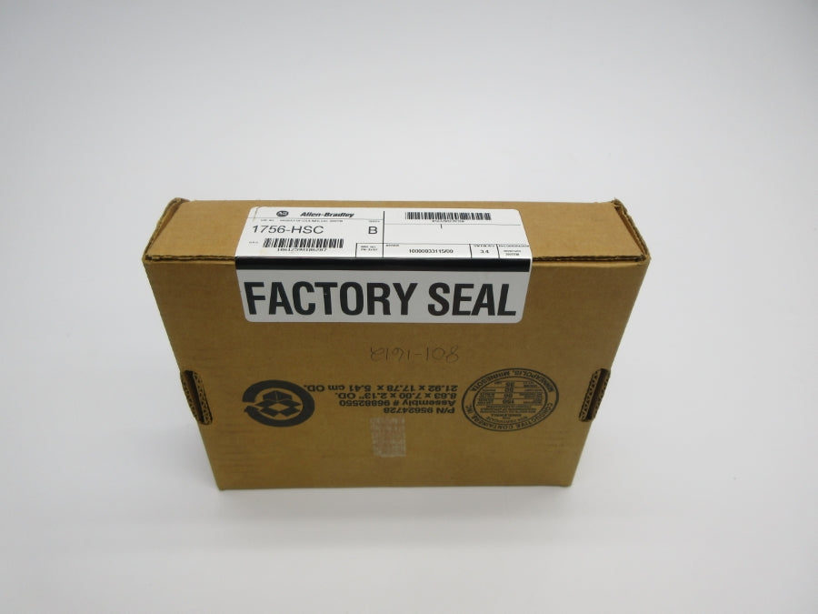 ALLEN BRADLEY 1756-HSC SER. B F/W 3.4 DATE: 2009 NSFS